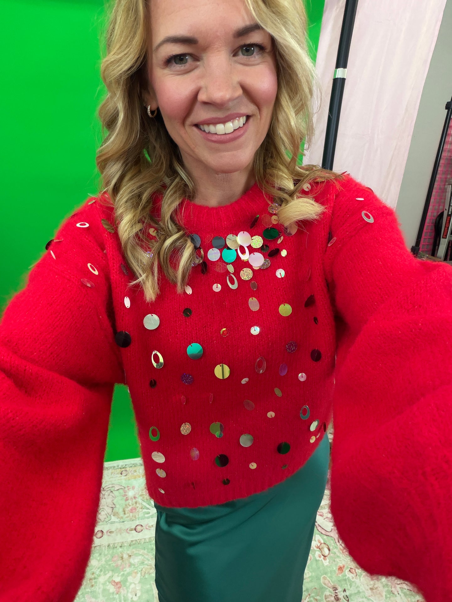Confetti Sequence Sweater